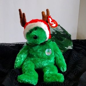 Ty Beanie Baby Holiday Bear 2002